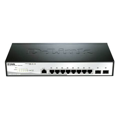 SWITCH D-Link DGS-1210-10/ME Metro Ethernet 8 gigabit ports, 2 SFP