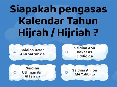 Kuiz Awal Muharram H Quiz