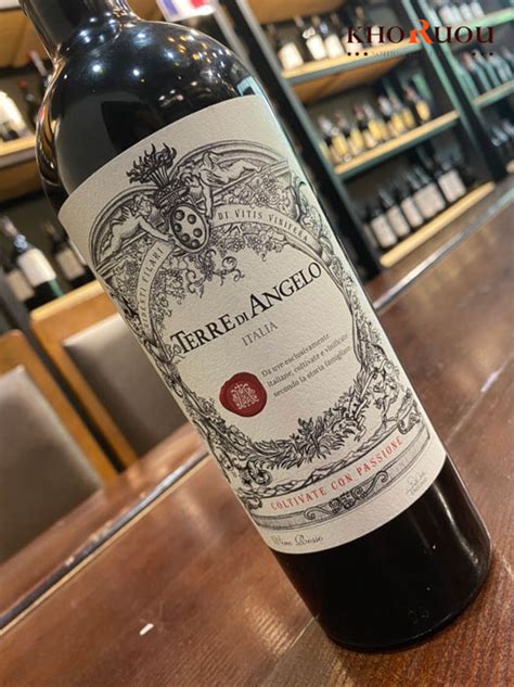 Rượu Vang Ý Terre Di Mario Vino Rosso Chính Hãng Giá Rẻ