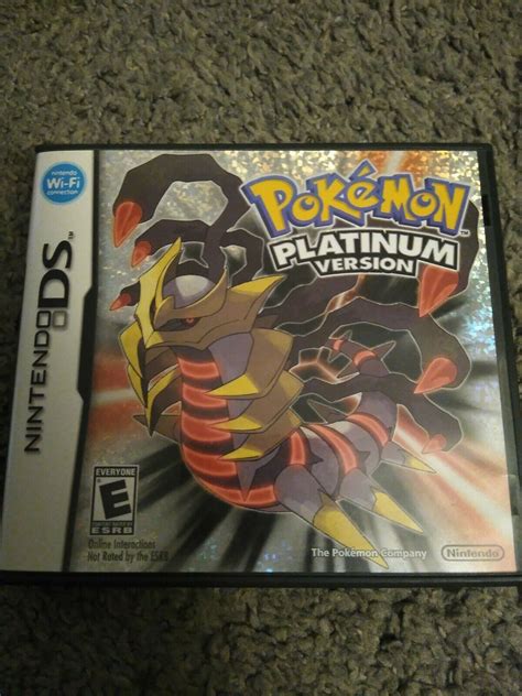 Pokemon Platinum Version Nintendo DS COMPLETE CIB AUTHENTIC TESTED