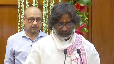 Hemant Soren Takes Oath As Jharkhand Cm Day After Champai Sorens