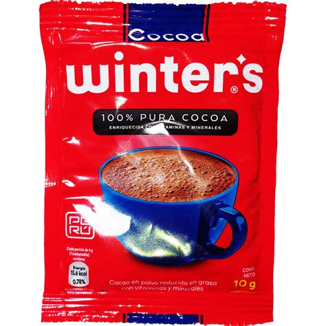 Cocoa Sobre Gr Winters Unidad Abarrotes El Profe