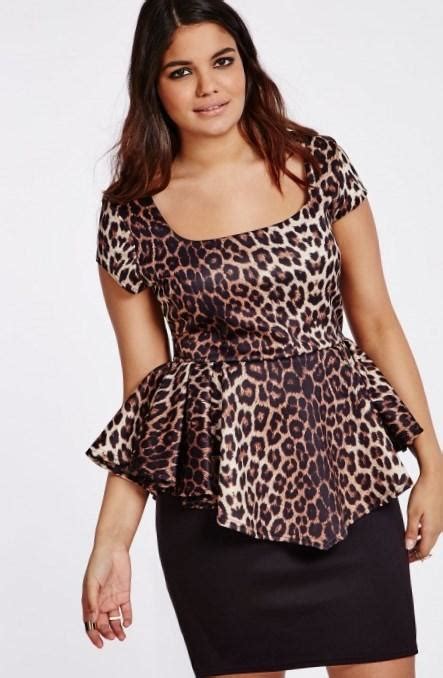 Leopard Plus Size Dress Pluslook Eu Collection