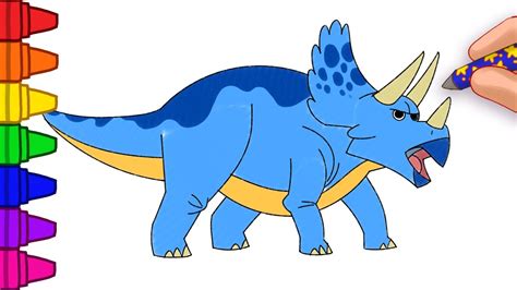 Dinosaur Cartoon Drawing | Free download on ClipArtMag