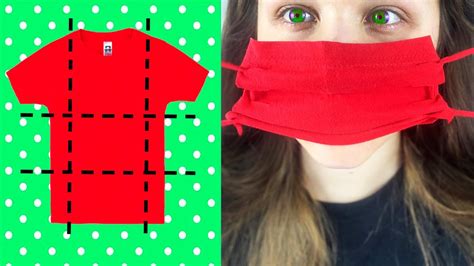 No Sew Face Mask How To Make A Mask Out Of A T Shirt Making Face