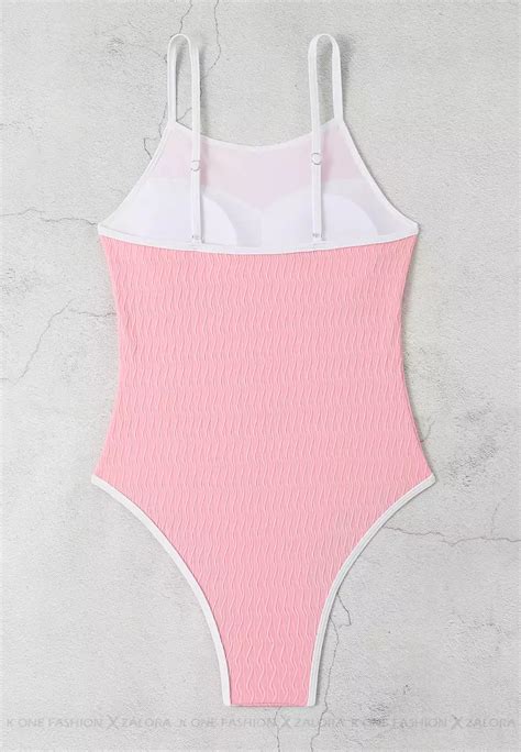 Buy Its Me Sexy Suspender One Piece Bikini Swimsuit Online ZALORA