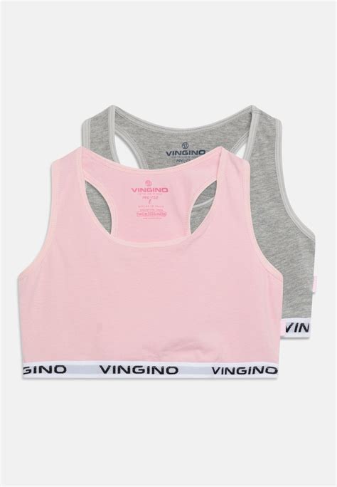 Vingino 2 Pack Brassière Multicolor Pink Rose Zalando Fr