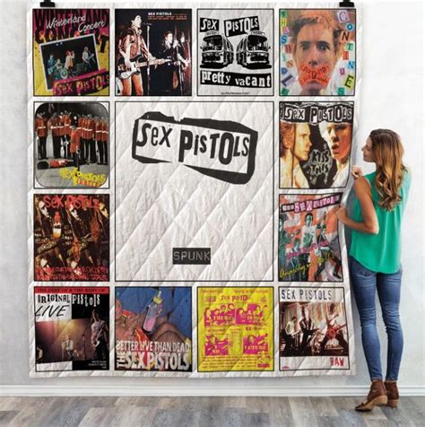 Sex Pistols Compilations Albums Quilt Blanket For Fans Teeruto