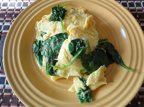 At My Tabletop 2: Scrambled egg with spinach