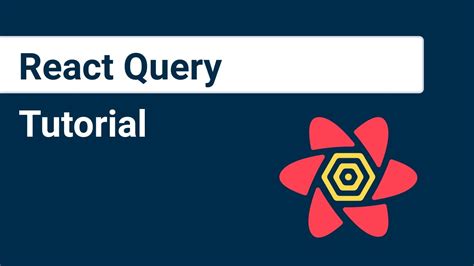 React Query Tutorial React Query For Beginners Youtube