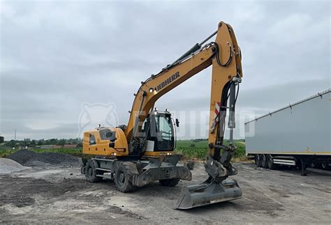 Liebherr A Litronic Mobilbagger Kaufen In Frankreich Truck