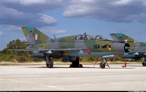 Mikoyan Gurevich Mig 21umd Croatia Air Force Aviation Photo