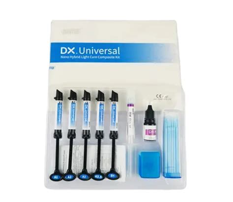 Dentex Dx Universal Composites Kit Light Cure Composite Kit Filling