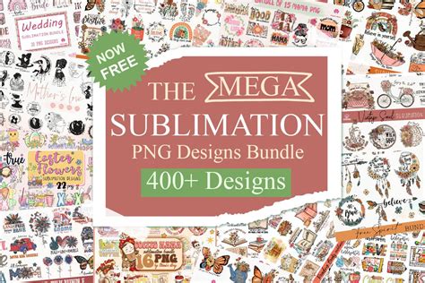 The Mega Sublimation Bundle Bundle · Creative Fabrica