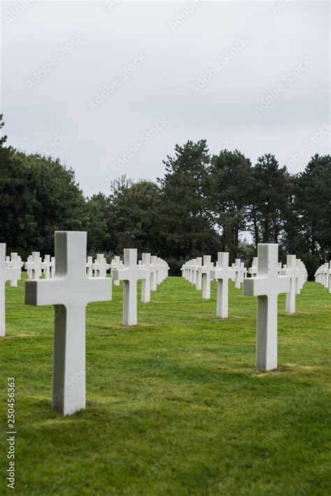 Normandy American Military Cemetery And Memorial At Omaha Beach