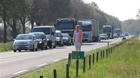 Kop Staartbotsing Veroorzaakt File Op N35 Bij Mariënheem Rtv Oost