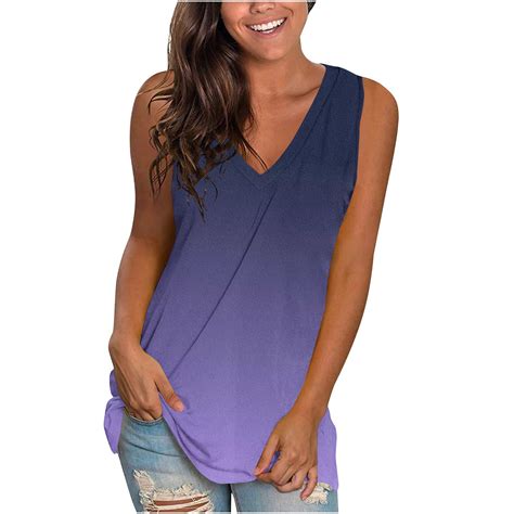 Up To 60 Off Ts Usmixi Womens Tank Tops Loose Fit Comfort