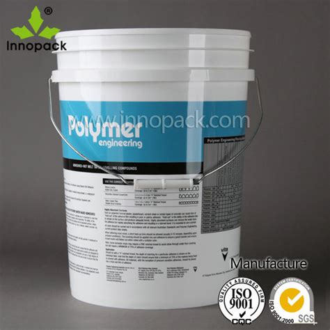 5l 10l 15l 16l 18l 20l Plastic Pails Recycled Pail Pail And