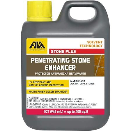 FILA Natural Stone Sealer MP90 Eco Plus 1 QT Natural Look Sealer And