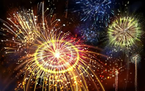 Explosion, Flash, Bright, Fireworks, Colorful wallpaper ...