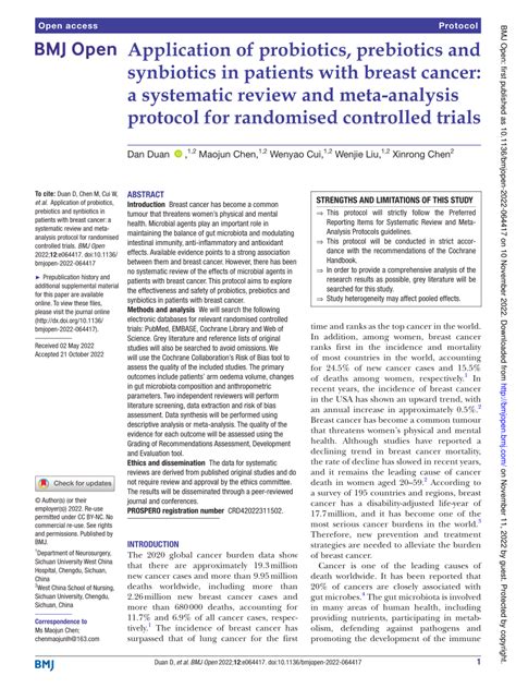 Pdf Application Of Probiotics Prebiotics And Synbiotics In Patients