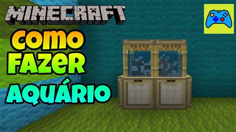 Minecraft Como fazer aquário de andaime YouTube