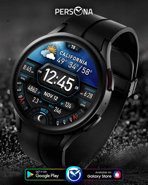 🌈☂️ ️⛅☃️ New Weather Watch Face Is Available Rgalaxywatch