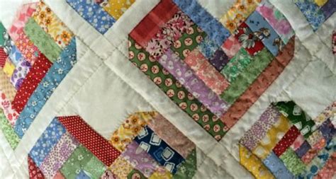 Log Cabin Heart Quilt Something Different Quilts Scrappy