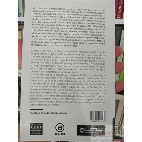 La democracia en América Selección Alexis de Tocqueville Akal