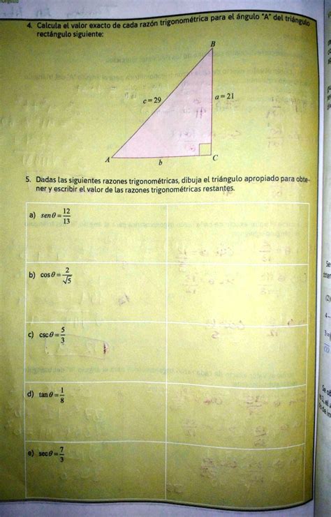 SOLVED ayuda con estos ejercicios matemáticos amigos trigonométrica