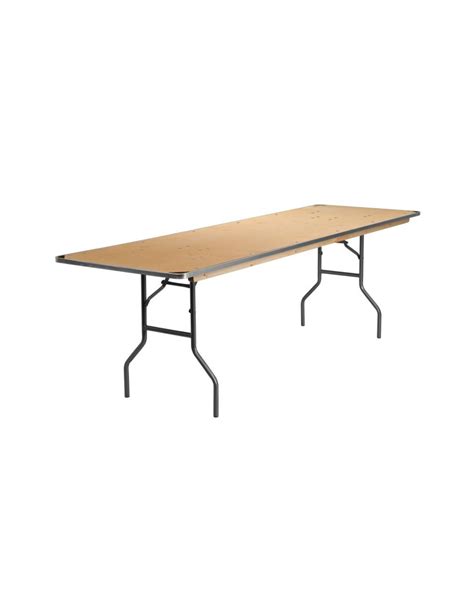 BANQUET RECTANGULAR 8FT TABLE BC Events Rentals Party BC Events