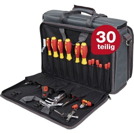 Wiha Werkzeug Set Service Techniker 30 Tlg Inkl Tasche I Werkzeugsatz