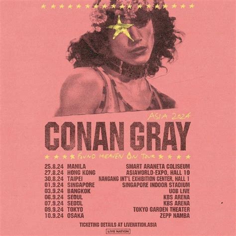 Conan Gray Concert 2024 ManilaFound Heaven On Tour