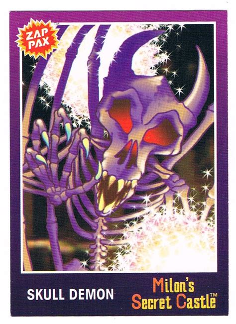 Zap Pax Nr 26 Milons Secret Castle Skull Demon Nintendo Nes