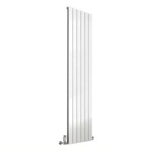 Reina Flat Single 1800 X 514mm White Vertical Designer Radiator RND