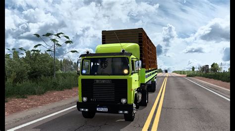 ETS2 V 1 47 Scania LK 141 V8 Carreta Randon Graneleira 1974 1980