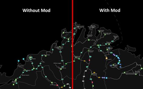 English And Native City Names Ets Mods Ets Map Euro Truck