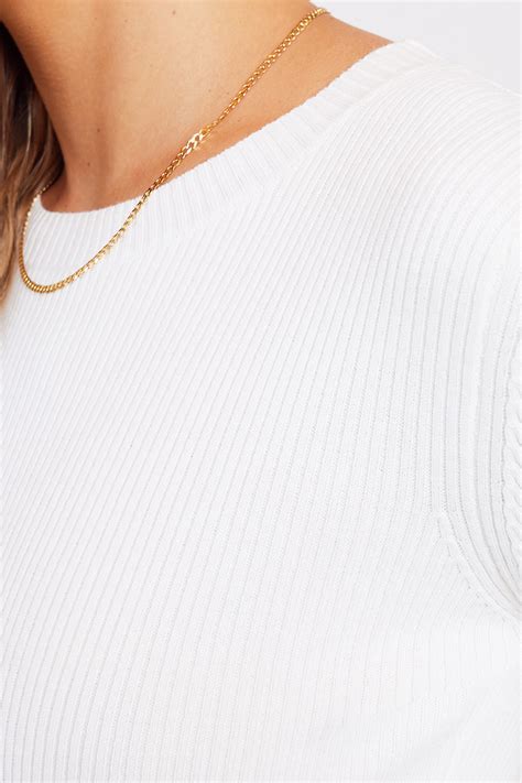 Nude Lucy Classic Long Sleeve Knit Salt Stylerunner