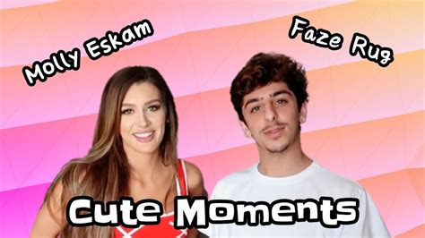 Faze Rug And Molly Eskam Cute Moments Youtube