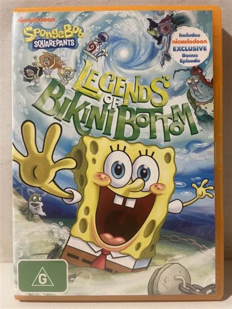 Spongebob Squarepants Legends Of Bikini Bottom Dvd Pal Region