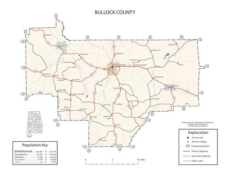 Maps of Bullock County