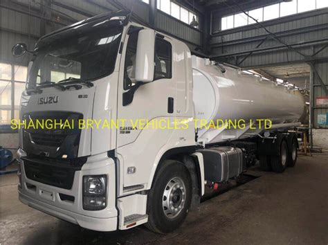 New Generation 20kl Isuzu Giga Fuel Tanker China Fuel Truck And Oil Truck