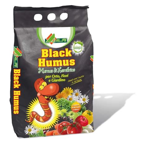 Humus Di Lombrico Black Humus Alfe Natura