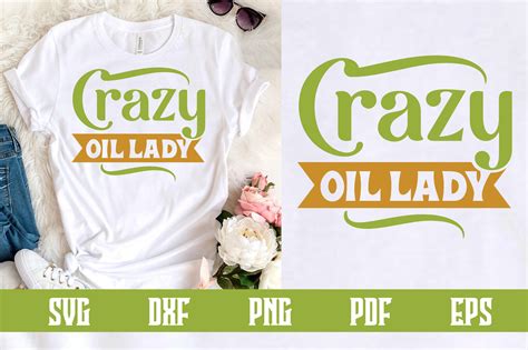 Crazy Oil Lady Svg Graphic By Belysvgbundlefiles Creative Fabrica