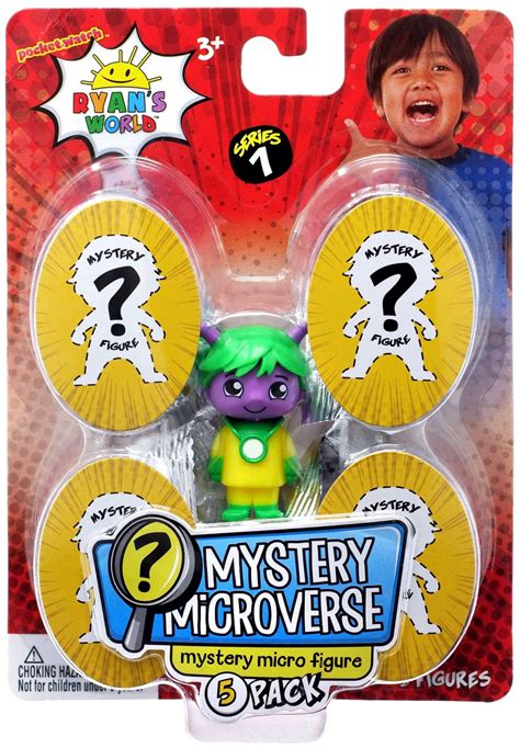 Pocket Watch Mystery Microverse Series 1 Nay R Ryan And Mystery Micro Figure 5 Pack