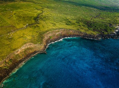 Aerial View of of Kohala Coast, Hawaii · Free Stock Photo