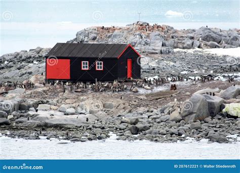 Port Lockroy Expedition Station In The Antarctica Stock Image Image