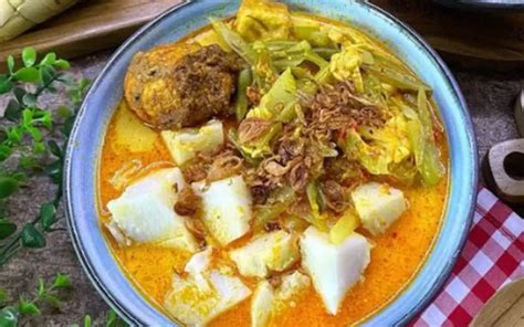 Resep Sayur Ketupat Yang Khas Untuk Hidangan Momen Lebaran Moeslim Id