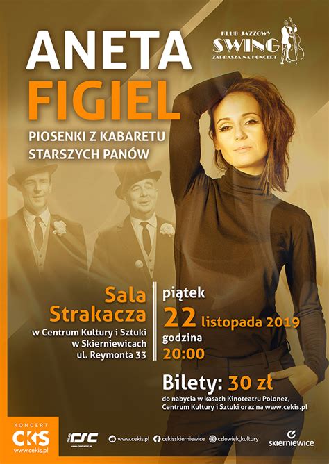 Klub Jazzowy Swing Aneta Figiel Piosenki Z Kabaretu Starszych Pan W