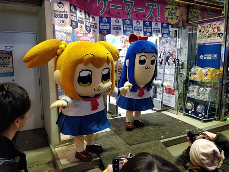 Pop Team Epic Promotion In Akihabara 2017 12 25 Pop Team Epic